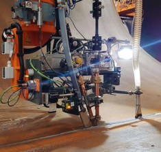 Inside multipass weld longitudinal