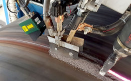 OD Spiral Pipe Laser Tracking OSL Sensor